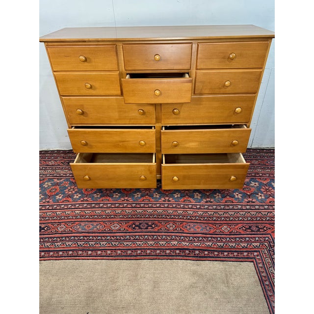 1960s Moosehead Brand 9 Drawer Dresser For Sale - Image 10 of 11