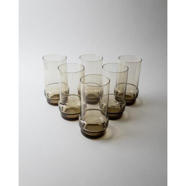 Vintage Drinking Glasses, 1970s, Set of 6 For Sale - Image 5 of 12