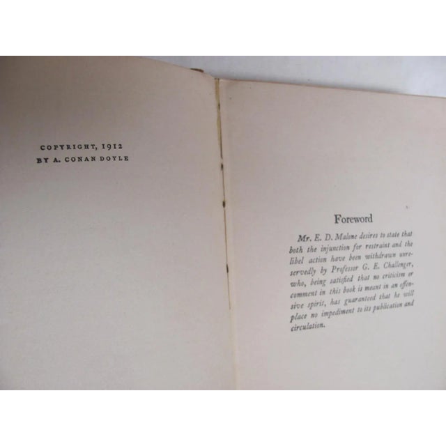 Brown Arthur Conan Doyle's "The Lost World" For Sale - Image 8 of 13