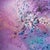 Emma Lindström, Pink Blue Purple Modern Abstract Atomic Cosmic Fluid Art Painting Swedish Artist, 2016 For Sale - Image 6 of 6