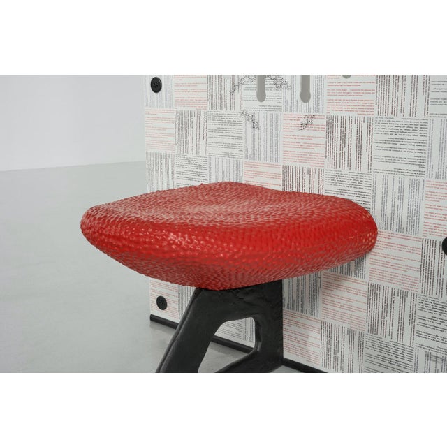 Metal La Smorfia Chair by Gaetano Pesce, 2003 For Sale - Image 7 of 15