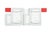 Textile Contemporary Geometric Abstract Art Wall Reliefs by Thomas Vinson White–White–Red, 2004 For Sale - Image 7 of 9
