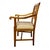 Dutch Empire Lyre Back Armchair in Cherrywood For Sale - Image 9 of 13