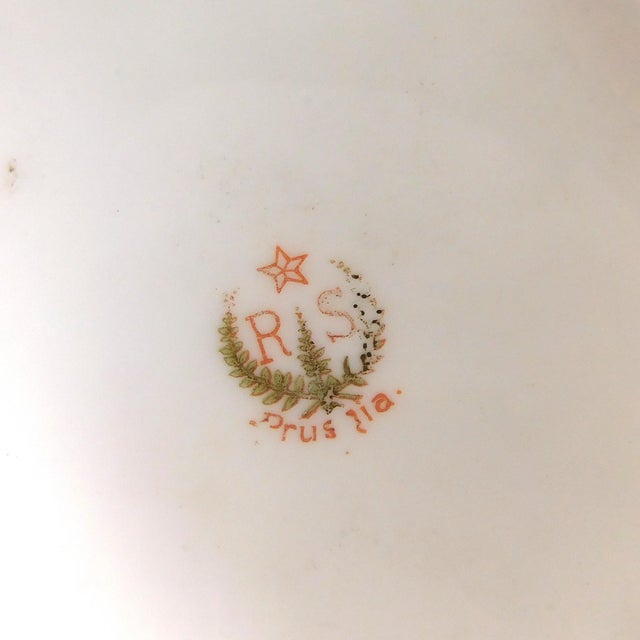 Late 18th Century Reinhold Schlegelmilch Rs Prussia Chocolate Pot With Metallic Accents For Sale - Image 12 of 12