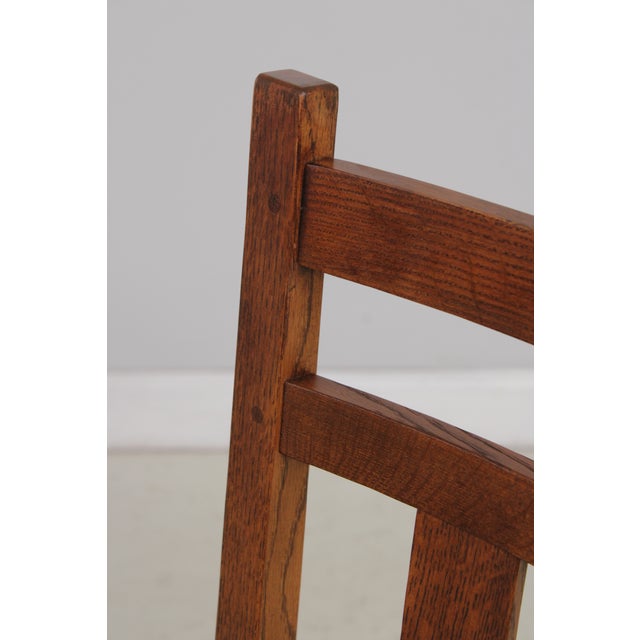 Set of 6 Stickley Harvey Ellis Mission Oak Dining Chairs For Sale - Image 13 of 16