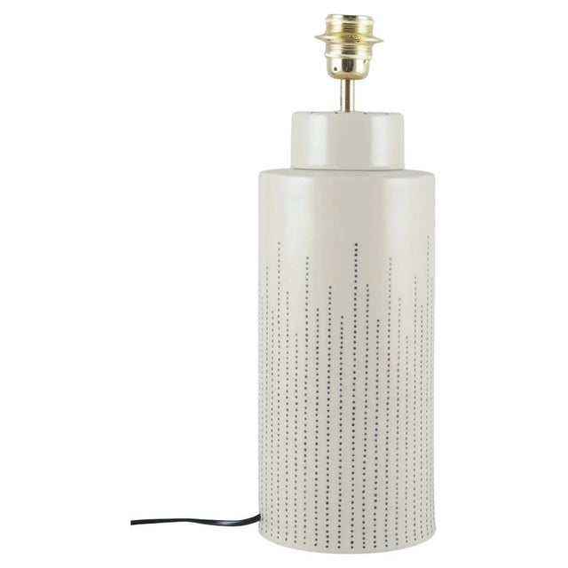 Large Stoneware Table Lamp For Sale - Image 9 of 9