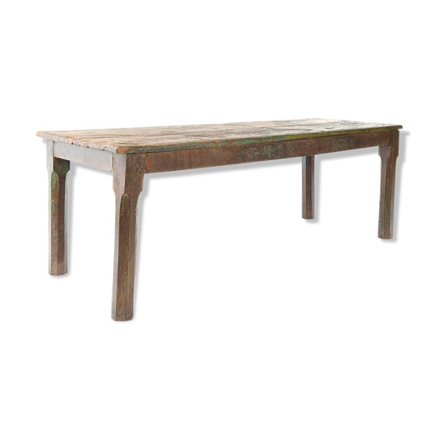 Long Coffee Table, 1940s For Sale - Image 6 of 6