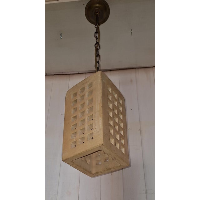German Ceramic Ceiling Lamp, 1970s For Sale - Image 6 of 7