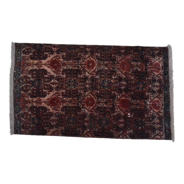 Small Oushak Decorative Vintage Rug For Sale