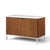 Mid-Century Modern Florence Knoll Mid Century Walnut and Marble Credenza For Sale - Image 3 of 8