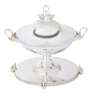 20th Century Silverplated Covered Tureen