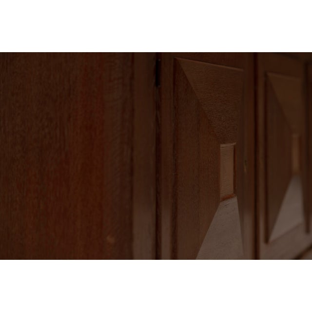 Mid-Century Modern French Oak Sideboard, 1950s For Sale - Image 18 of 18