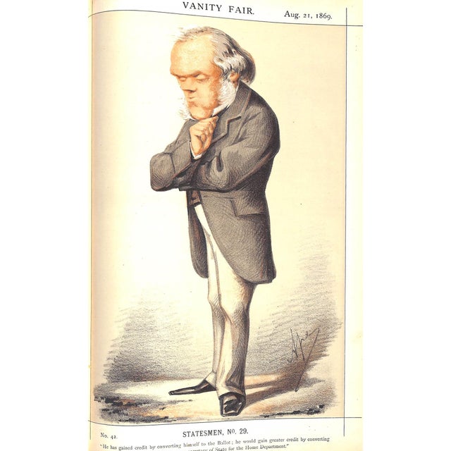 "Vanity Fair Album. First Series." 1869 For Sale - Image 17 of 18