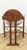 Vintage Swedish Carved Walnut Monk Chair, 1930s For Sale - Image 9 of 15