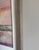Contemporary Oversized Framed Abstract Sailboat Seascape in Blush and Blue, 56” For Sale - Image 3 of 4