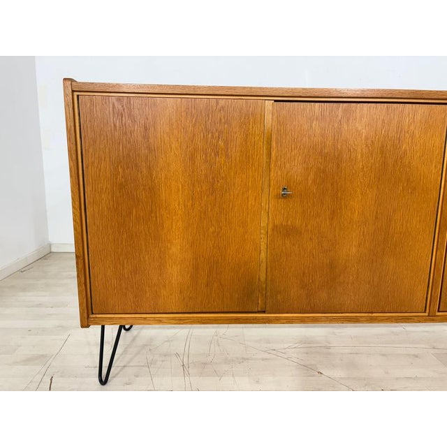 Mid-Century Modern Sideboard in Oak For Sale - Image 4 of 14