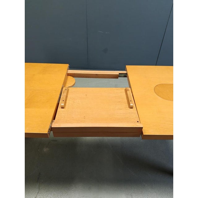 Extendable Dining Table attributed to Chi Wing Lo for Giorgetti, Italy, 1990 For Sale - Image 16 of 17