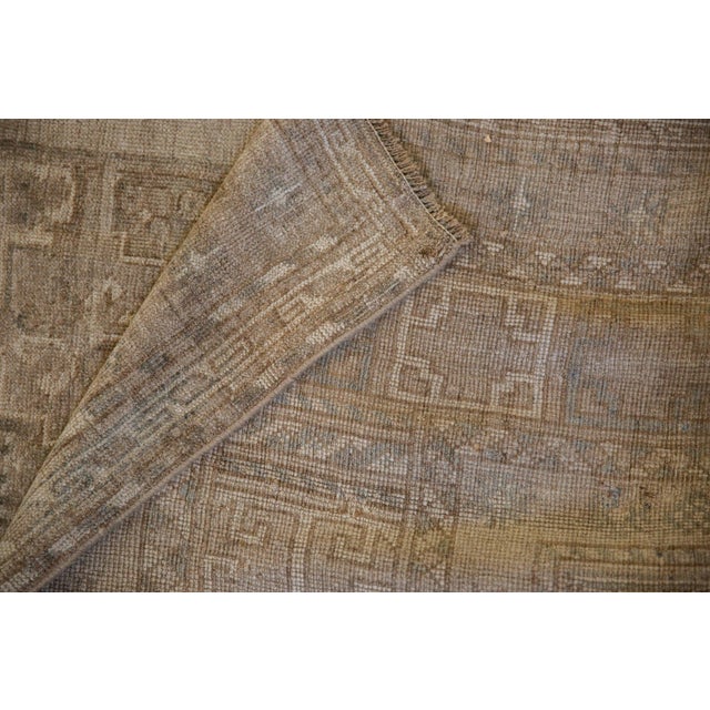 Textile 1950s Vintage Afghani Ersari Elephant Footprint Wool Carpet For Sale - Image 7 of 11