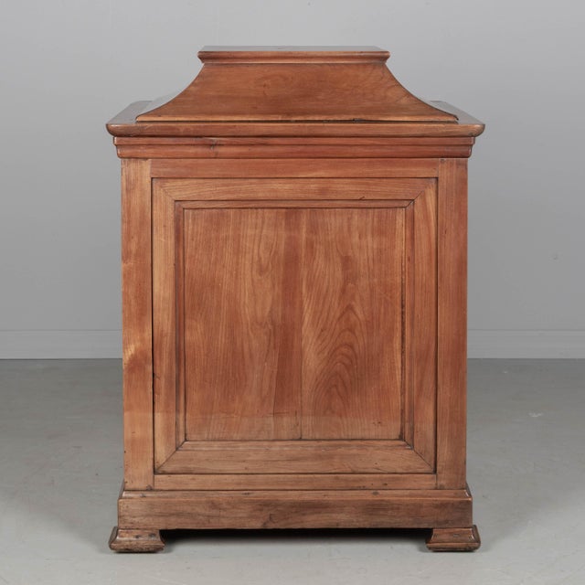 Wood 19th Century Louis Philippe French Pedestal Cabinet For Sale - Image 7 of 12