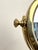 Antique Brass Shaving Mirror For Sale - Image 9 of 13