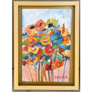 “Blooms” Oil on Board by Joao De Brito - For Sale