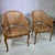 Pair of Stunning Regency Styled Carved Wood Chair 1960s For Sale - Image 4 of 12