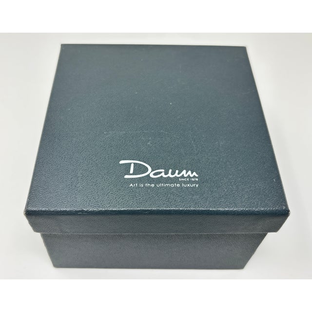 Daum France Rose Passion Pâte De Verre Crystal Rose Paperweight, 1990s For Sale - Image 13 of 15