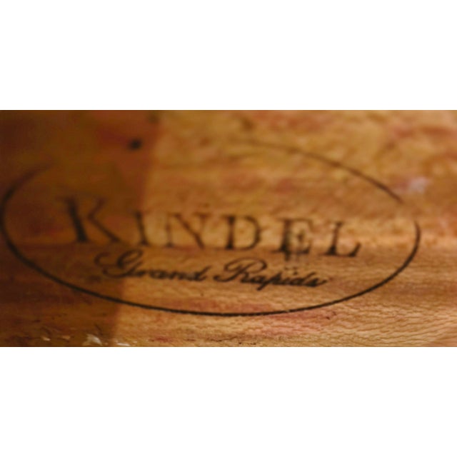 Wood Vintage Kindel Furniture French Regency Louis XVI Cherry Wood Sideboard For Sale - Image 7 of 17