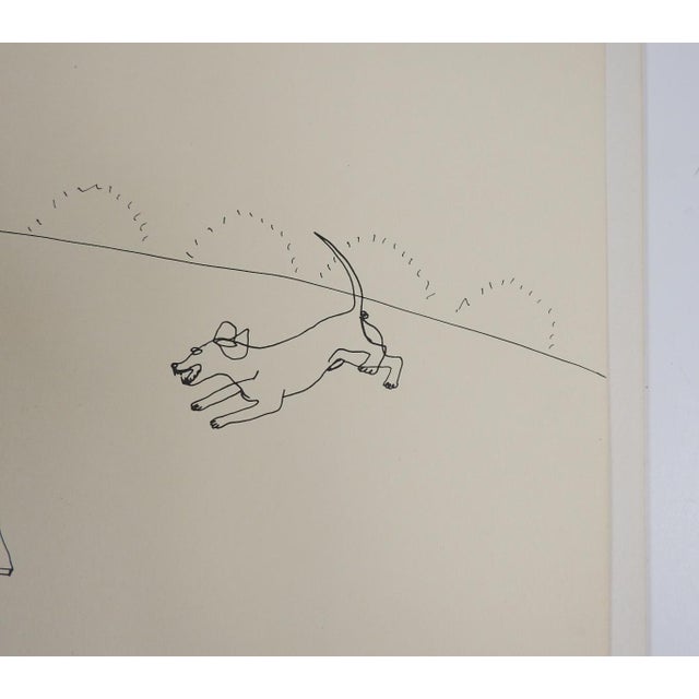 Mid-Century Modern 1964 After Alexander Calder Circus Acrobats Lithograph For Sale - Image 3 of 7