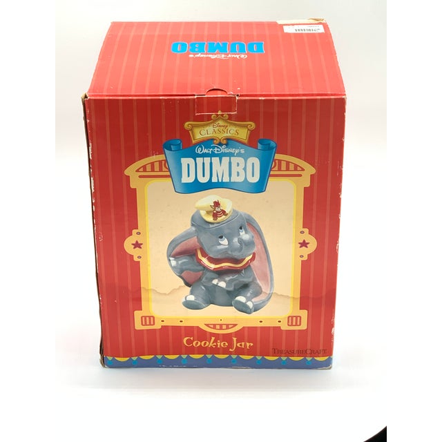 1980s 1980s Disney Classics Dumbo Cookie Jar For Sale - Image 5 of 8
