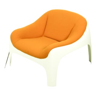 Space Age Fiberglass Lounge Chair by Sergio Mazza for Artemide, 1960s For Sale