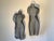 Postmodern 1990s Monumental Pair Eric Boyer Wire Mesh Nude Sculptures, Signed & Dated 1993/1999 – Male & Female Wall Forms For Sale - Image 3 of 11