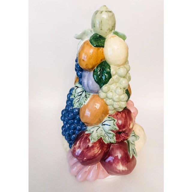 Vintage 1960s Porcelain Topiary Centerpiece For Sale - Image 4 of 12