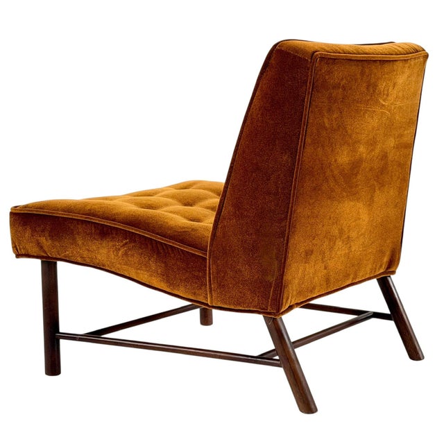 Textile Harvey Probber Slipper Lounge Chair, 1950 For Sale - Image 7 of 8