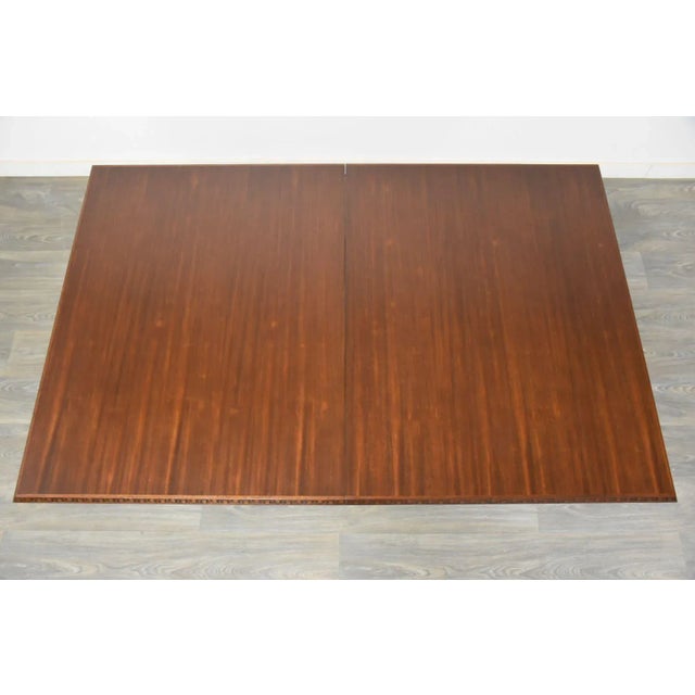 Wood Frank Lloyd Wright for Henredon Taliesin Dining Table For Sale - Image 7 of 13