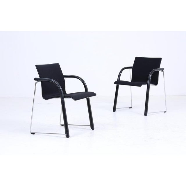 Vintage S320 Chair in Tubular Steel and Wood by Wulf Schneider and Ulrich Böhme for Thonet, 1980s For Sale - Image 11 of 11