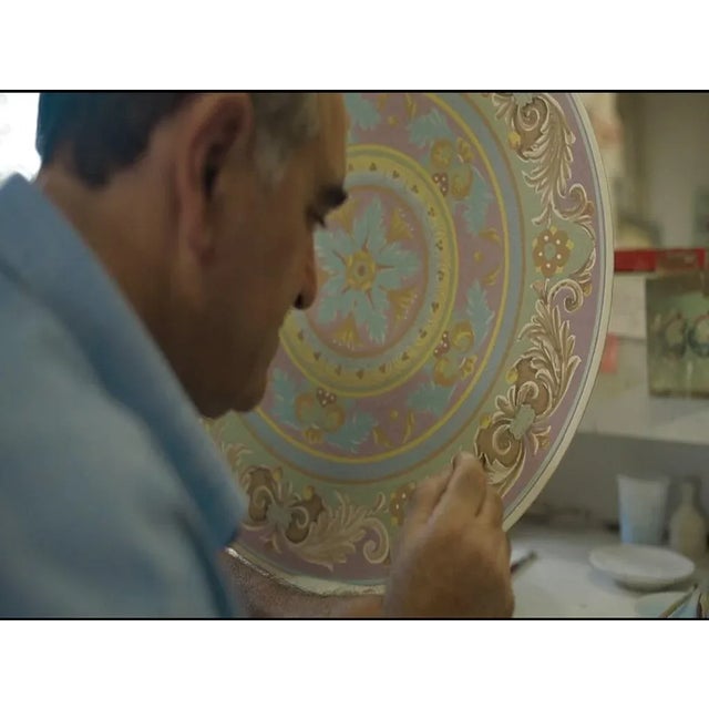 2020s Collectible Majolica Scallop Bowl, B-64 For Sale - Image 5 of 6