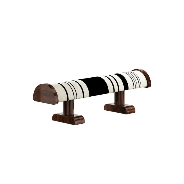 Wood Cella Bench in Wood by Hommés Studio For Sale - Image 7 of 7