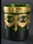 Glass Mid-Century Modern Green Colored Glasses, 1940s, Set of 6 For Sale - Image 7 of 9