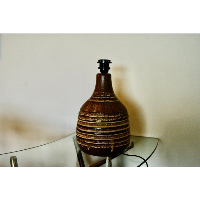 Ceramic Lamp from Krosselbach, Germany, 1960, in Very Good conditions. Designed 1960 to 1969 European Plug (up to...
