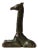 Art Deco Danish Bronze Giraffe Corkscrew by Kai Stage, 1930s For Sale