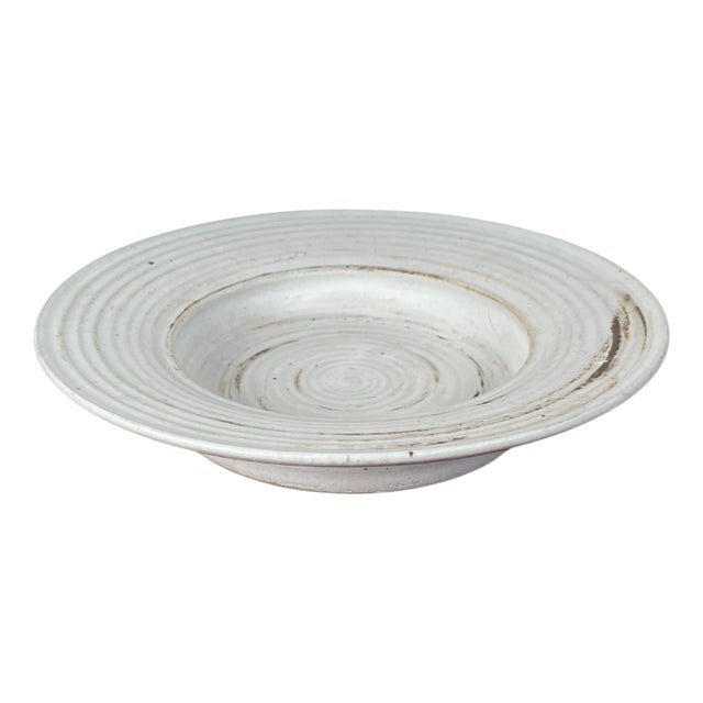 Mid-Century Modern Minimalist Danish Studio Pottery Bowl from Pottestuen Keramik Frederikshavn, 1960s For Sale