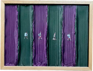 Werner Bronkhorst, Volley Road, 2025, Paper