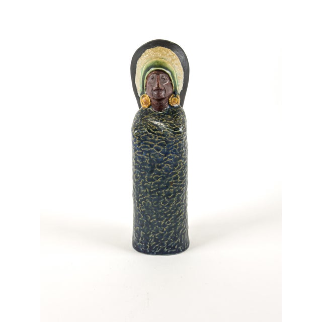 Ceramic Female Figure from Höganäs, Sweden, 1960s For Sale - Image 9 of 9