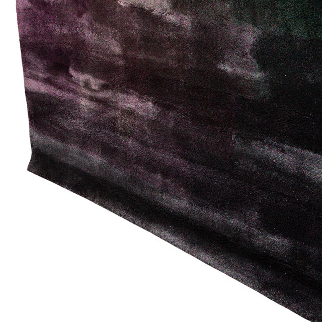 Technicolour Field Bamboo Silk Rug from Kvadrat For Sale - Image 5 of 9