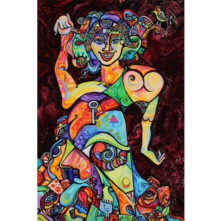 Alexander Arshansky, "Now Beautiful" Abstract/Cubist Piece For Sale