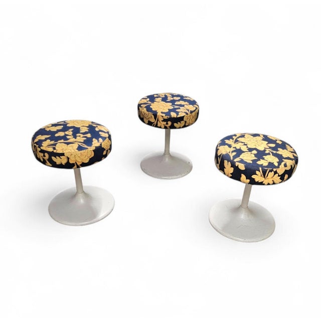 Stools from Lusch, 1970s, Set of 3 For Sale - Image 13 of 13