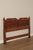 Biedermeier Century Furniture Traditional Yew Wood Queen Headboard For Sale - Image 3 of 12