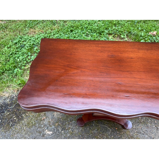Antique Regency Style Mahogany Flip Top Game Table For Sale In Washington DC - Image 6 of 18
