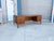 Wood Mid Century Walnut and Burlwood Executive Desk by Hiebert For Sale - Image 7 of 17
